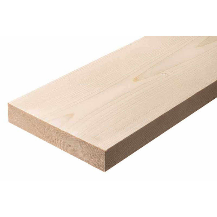 Доска сухая строганная 40х150х6000 сорт 1-2